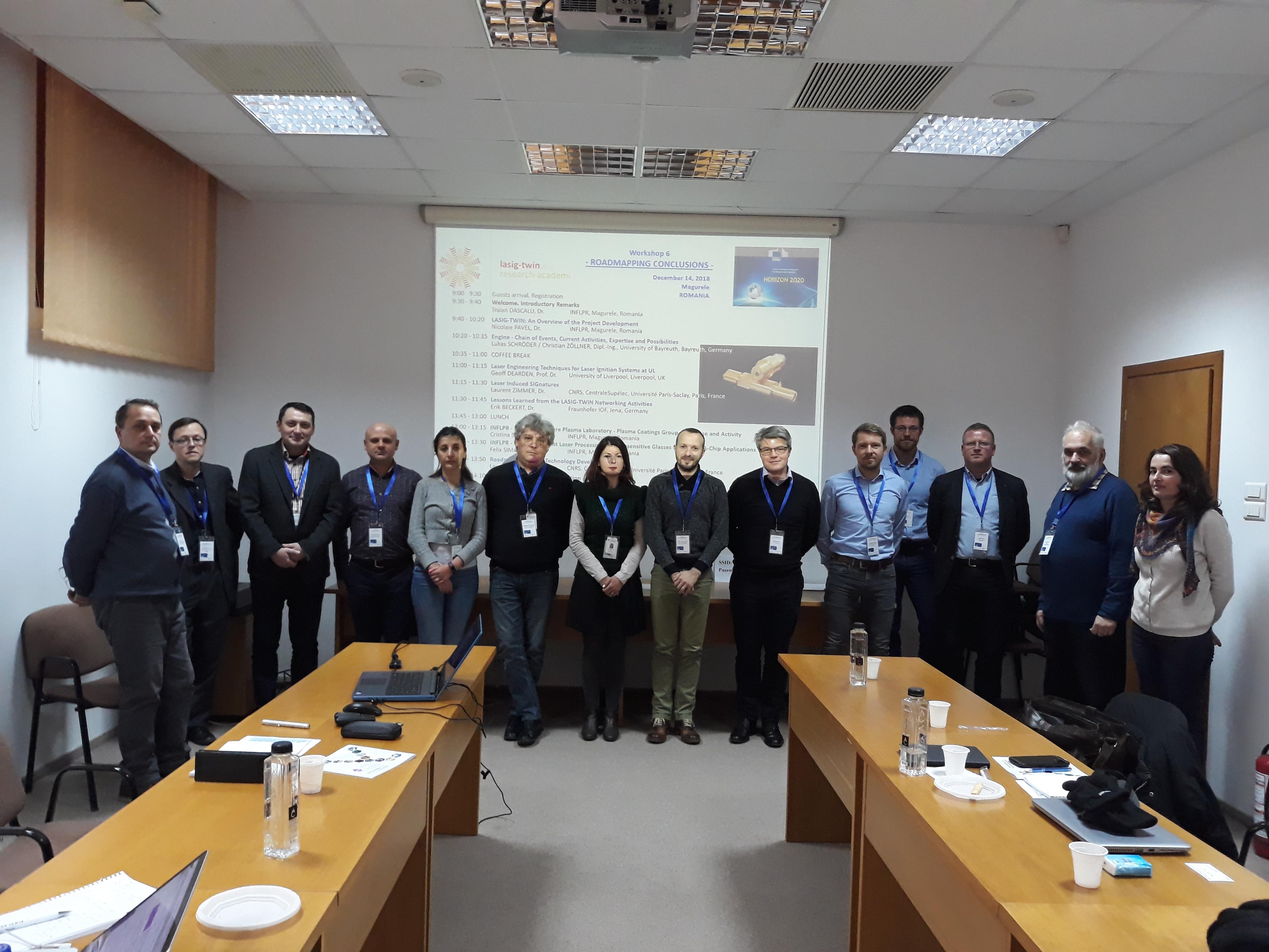 The participants to Workshop 6, 14 December 2018, Ilfov, Romania.